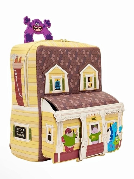 Loungefly Handbags - Loungefly Monsters University Oozma Kappa House Figural Mini Backpack NWT